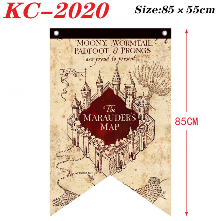 Harry Potter Anime Split Flag Prop 85x55cm KC-2020