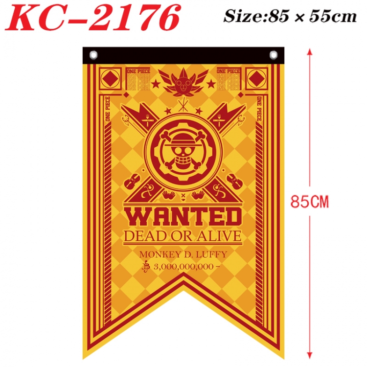 One Piece Anime Split Flag Prop 85x55cm KC-2176