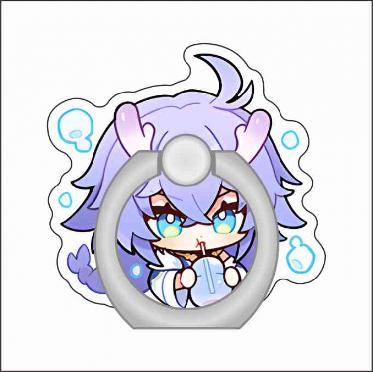 Honkai: Star Rail Anime Peripheral Acrylic Ring Buckle Phone Holder price for 5 pcs