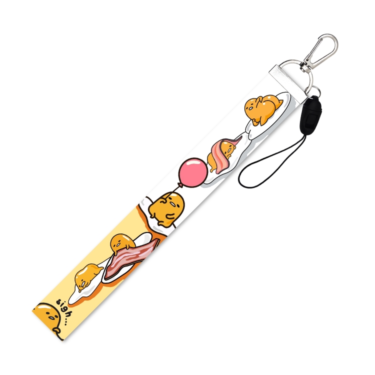 Lazy egg Silver Buckle Mobile Phone Lanyard Short Strap 22.5cm  price for 10 pcs