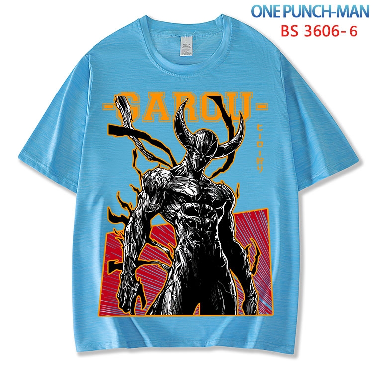 One Punch Man ice silk cotton loose and comfortable T-shirt from XS to 5XL BS-3606-6