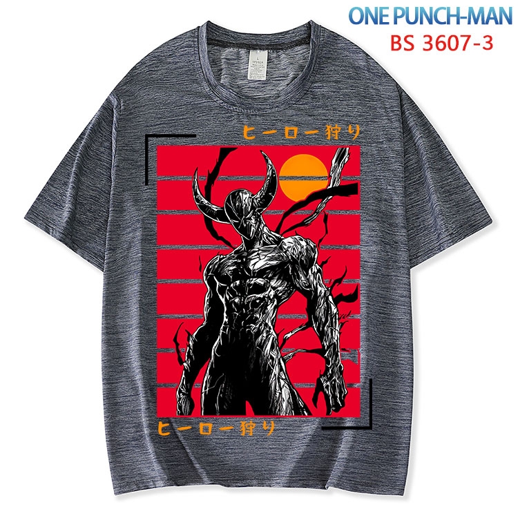 One Punch Man ice silk cotton loose and comfortable T-shirt from XS to 5XL BS-3607-3