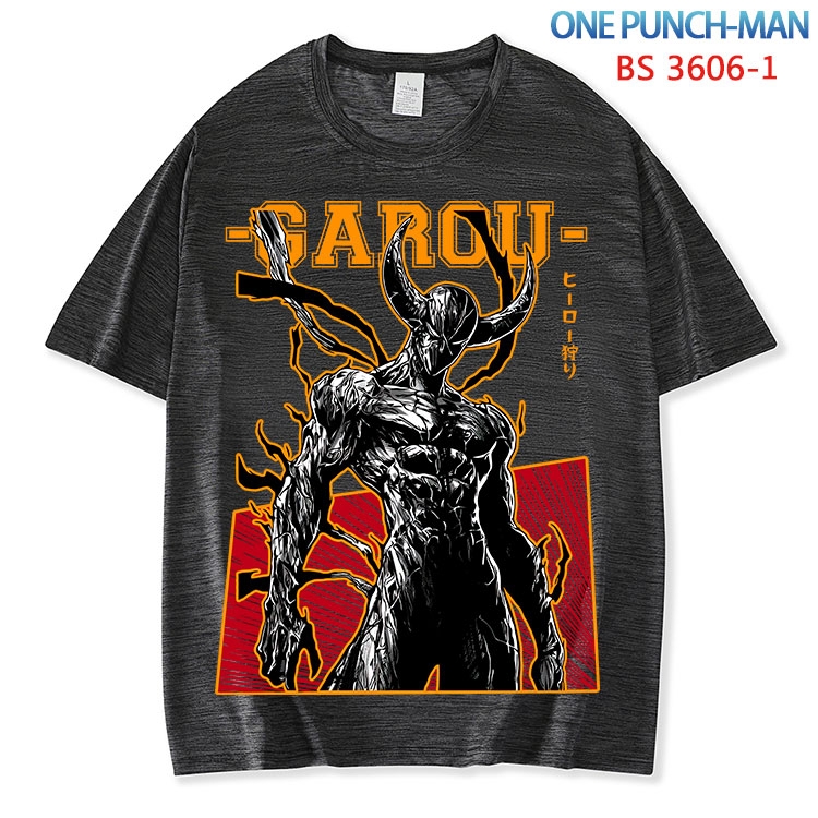 One Punch Man ice silk cotton loose and comfortable T-shirt from XS to 5XL BS-3606-1