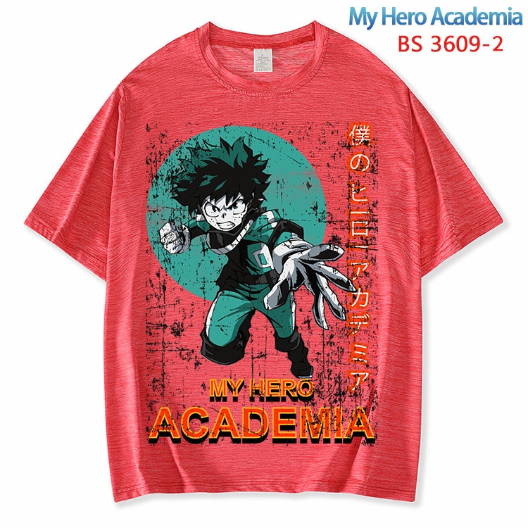 My Hero Academia ice silk cotton loose and comfortable T-shirt from XS to 5XL  BS-3609-2