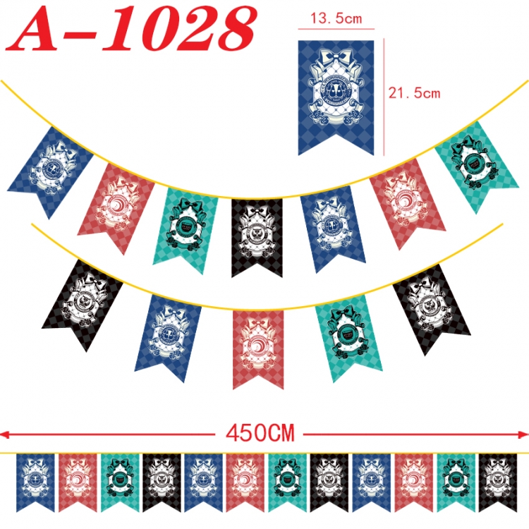 Lycoris Recoil Anime Halloween Christmas Flag String 450cm  A-1028