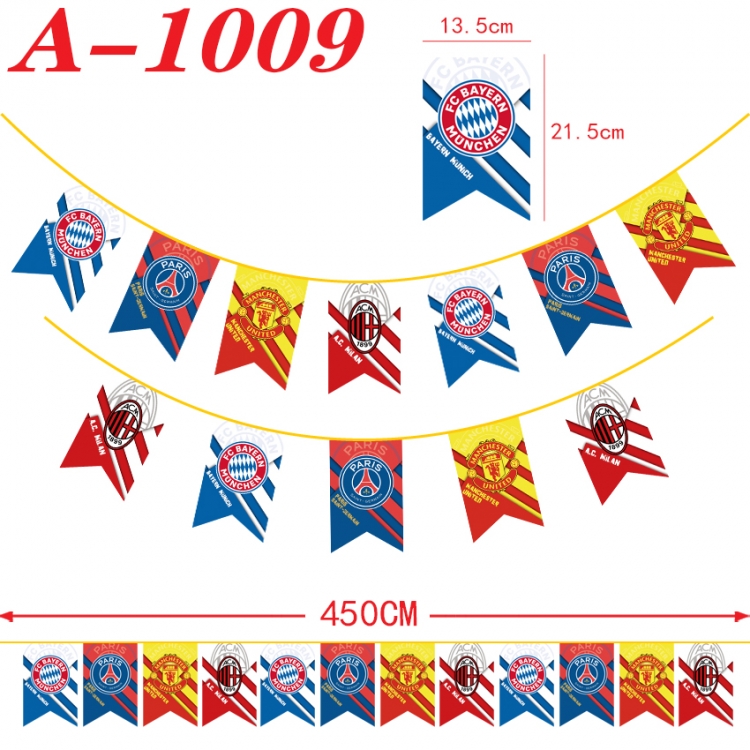 physical culture Anime Halloween Christmas Flag String 450cm  A-1009