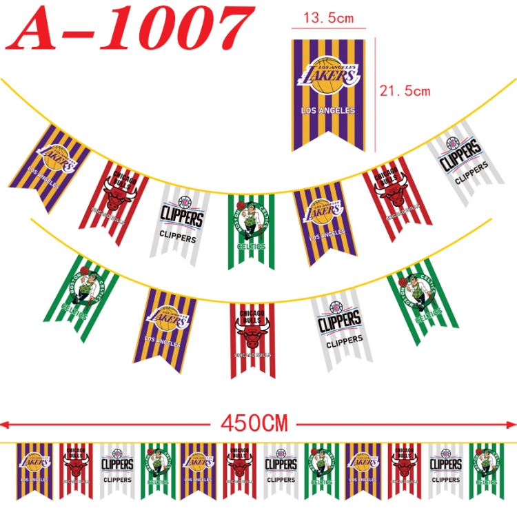 physical culture Anime Halloween Christmas Flag String 450cm A-1007