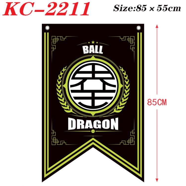 DRAGON BALL Anime Split Flag bnner Prop 85x55cm KC-2211