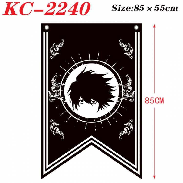 Death note Anime Split Flag bnner Prop 85x55cm  KC-2240