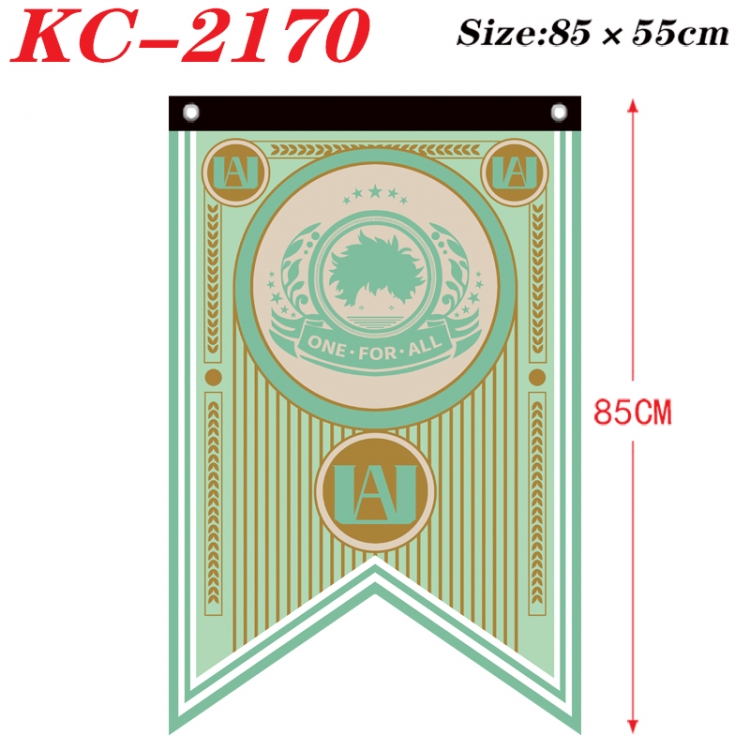 My Hero Academia Anime Split Flag bnner Prop 85x55cm  KC-2170