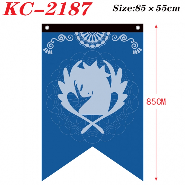 Fairy tail Anime Split Flag bnner Prop 85x55cm  KC-2187