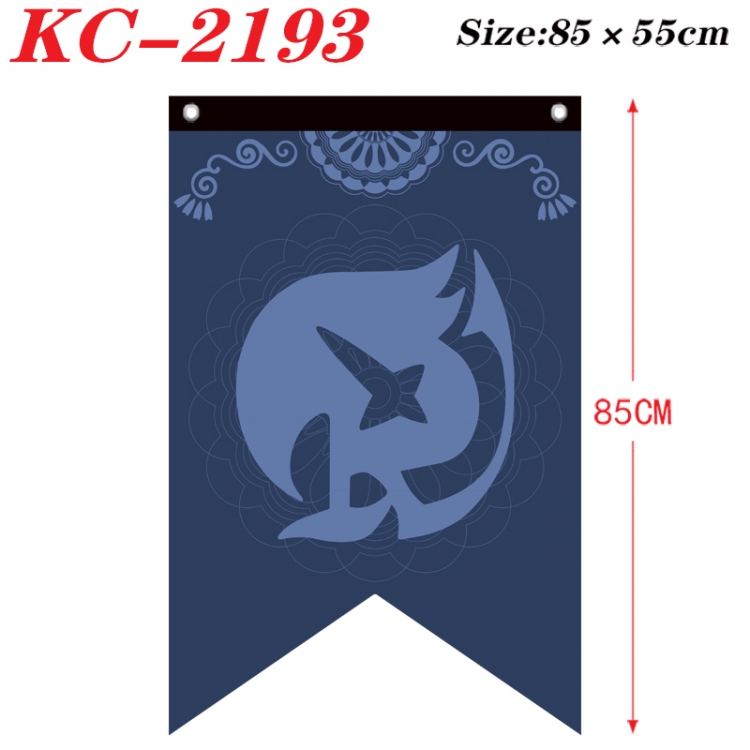 Fairy tail Anime Split Flag bnner Prop 85x55cm  KC-2193