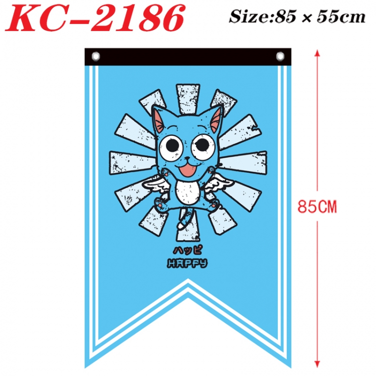 Fairy tail Anime Split Flag bnner Prop 85x55cm KC-2186