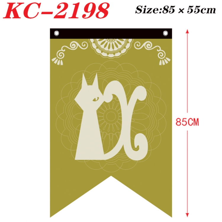 Fairy tail Anime Split Flag bnner Prop 85x55cm KC-2198