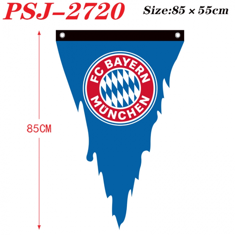 Football Anime Surrounding Triangle bnner Prop Flag 85 × 55cm  PSJ-2720