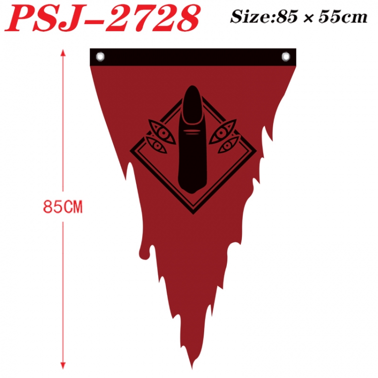 Jujutsu Kaisen Anime Surrounding Triangle bnner Prop Flag 85x55cm PSJ-2728