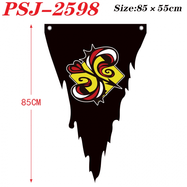 SK∞ Anime Surrounding Triangle bnner Prop Flag 85x55cm PSJ-2598