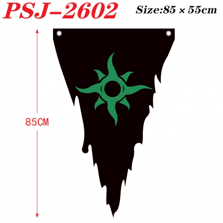 SK∞ Anime Surrounding Triangle bnner Prop Flag 85x55cm PSJ-2602