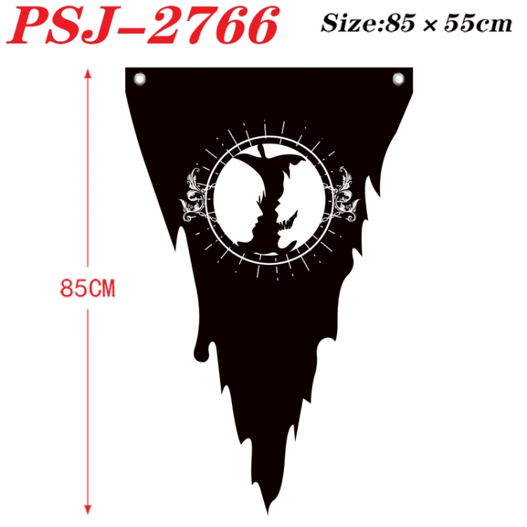 Death note Anime Surrounding Triangle bnner Prop Flag 85x55cm PSJ-2766