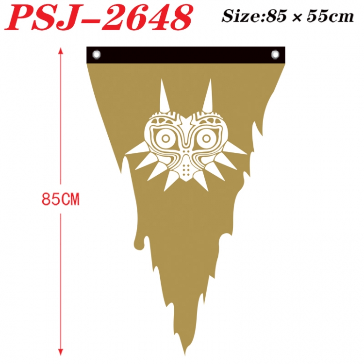 The Legend of Zelda Anime Surrounding Triangle bnner Prop Flag 85x55cm  PSJ-2648