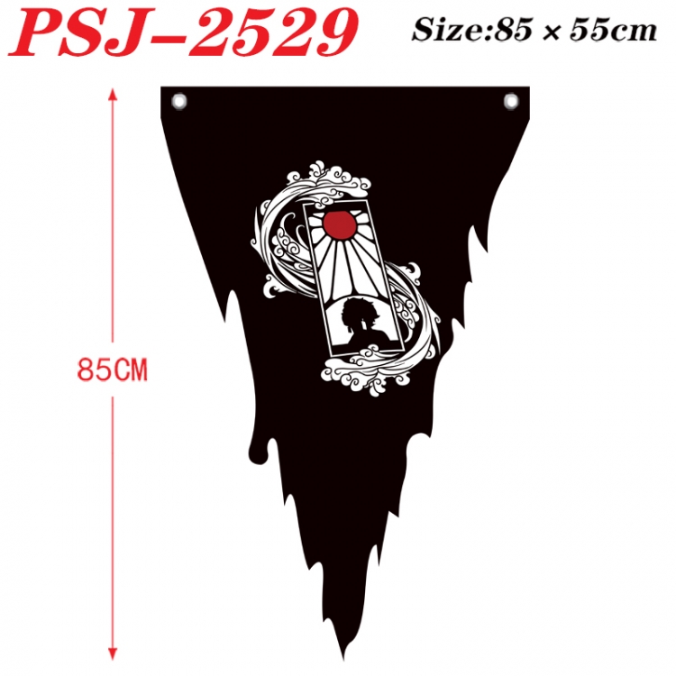 Demon Slayer Kimets Anime Surrounding Triangle bnner Prop Flag 85x55cm  PSJ-2529