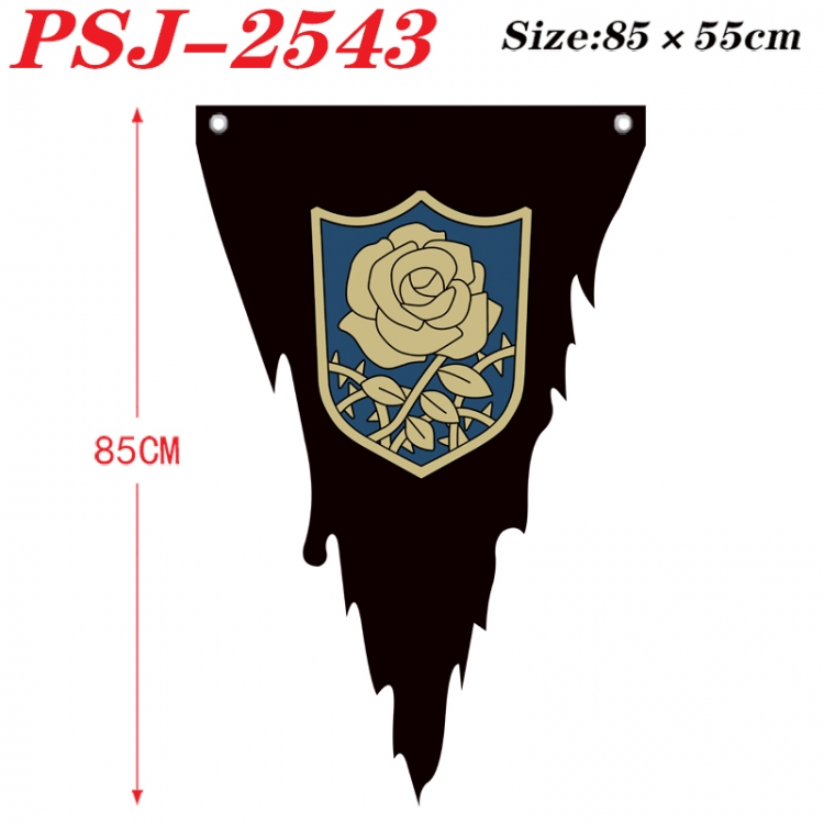 Black Clover Anime Surrounding Triangle bnner Prop Flag 85x55cm  PSJ-2543