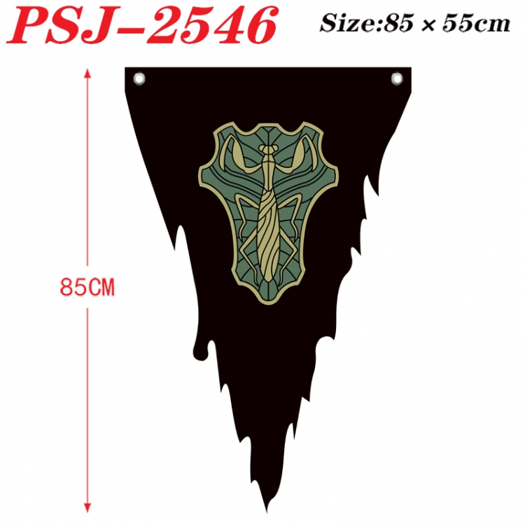 Black Clover Anime Surrounding Triangle bnner Prop Flag 85x55cm  PSJ-2546