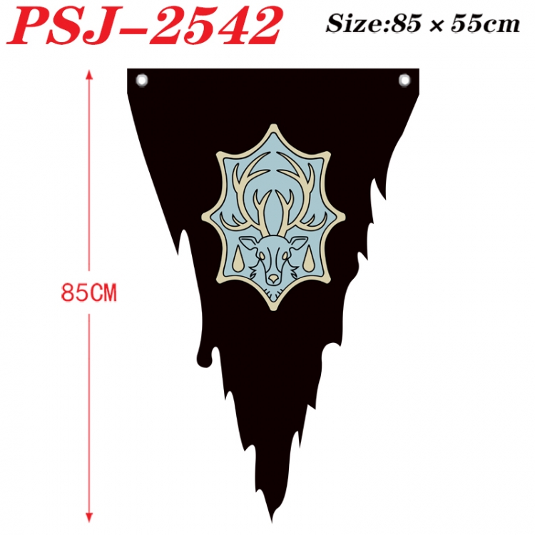 Black Clover Anime Surrounding Triangle bnner Prop Flag 85x55cm PSJ-2542