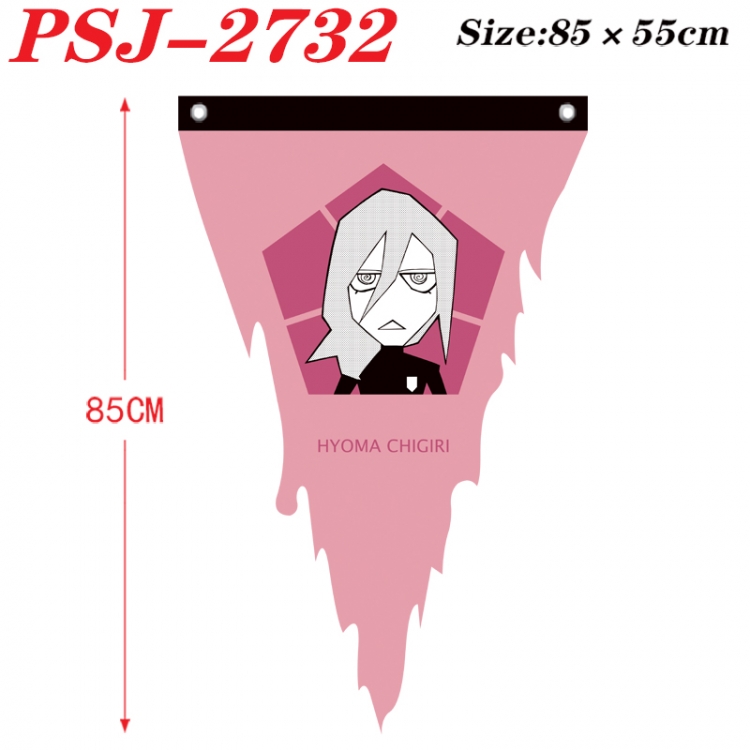 BLUE LOCK Anime Surrounding Triangle bnner Prop Flag 85x55cm PSJ-2732