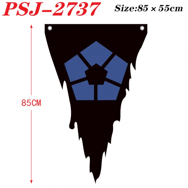 BLUE LOCK Anime Surrounding Triangle bnner Prop Flag 85x55cm PSJ-2737
