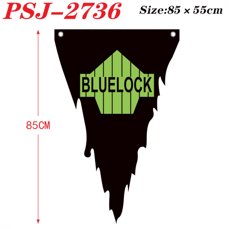 BLUE LOCK Anime Surrounding Triangle bnner Prop Flag 85x55cm PSJ-2736