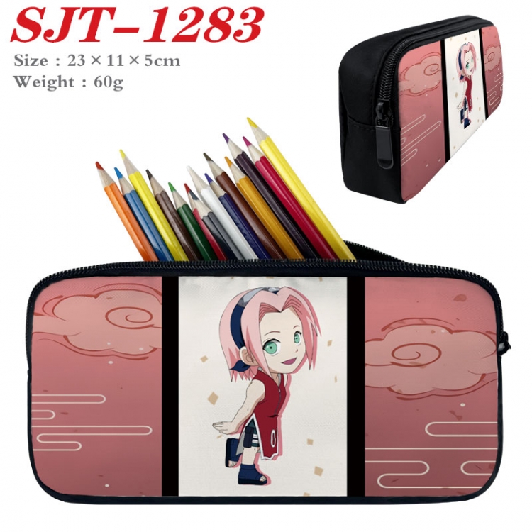 Naruto  Anime nylon student pencil case 23x11x5cm SJT-1283