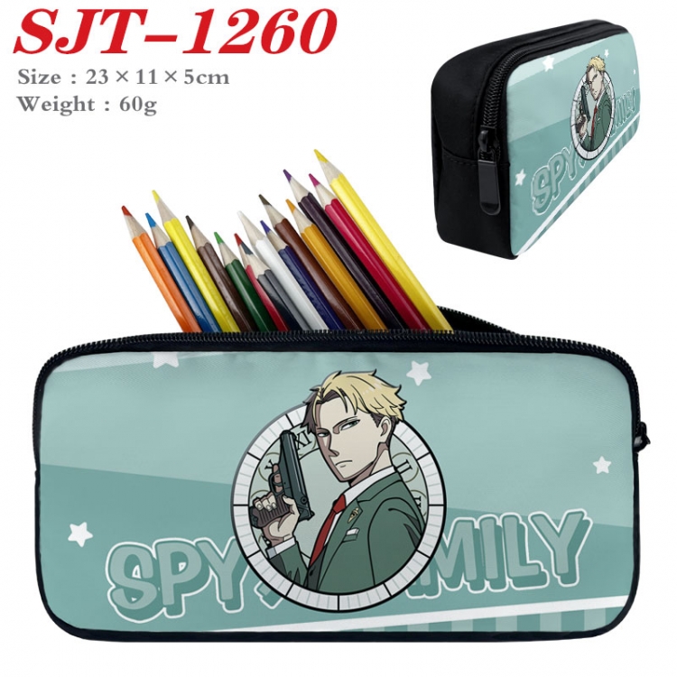 SPY×FAMILY  Anime nylon student pencil case 23x11x5cm SJT-1260