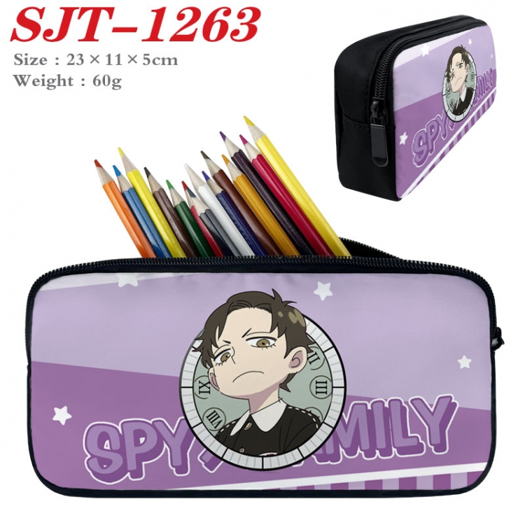 SPY×FAMILY  Anime nylon student pencil case 23x11x5cm SJT-1263
