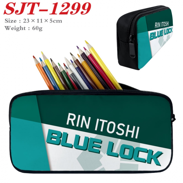 BLUE LOCK  Anime nylon student pencil case 23x11x5cm  SJT-1299
