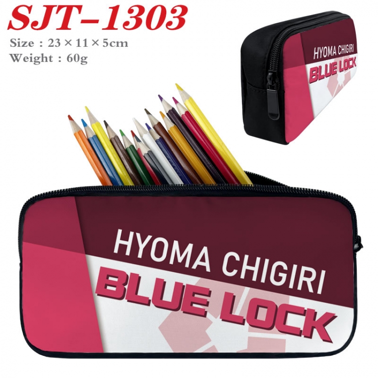 BLUE LOCK  Anime nylon student pencil case 23x11x5cm SJT-1303