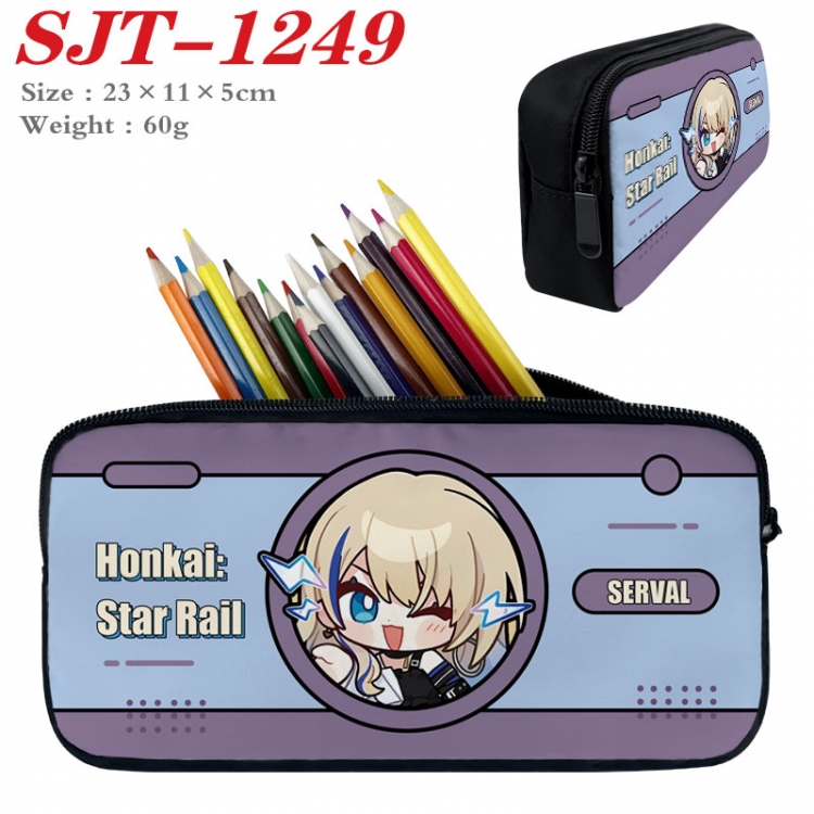 Honkai: Star Rail  Anime nylon student pencil case 23x11x5cm SJT-1249