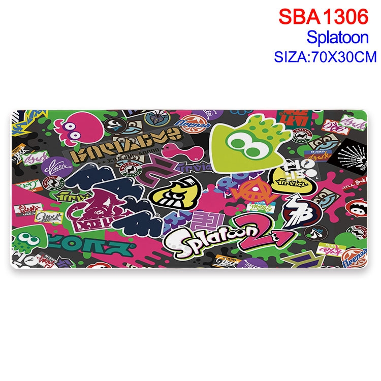 Splatoon Animation peripheral locking mouse pad 70X30cm  SBA-1306-2