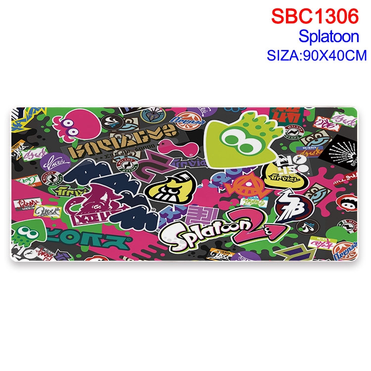 Splatoon Anime peripheral edge lock mouse pad 90X40CM SBC-1306-2