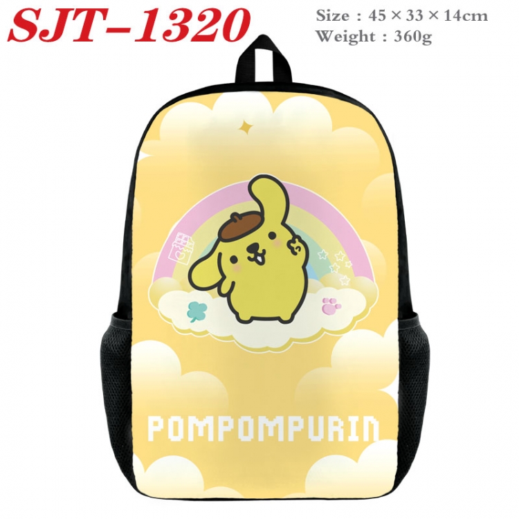 Sanrio Anime nylon canvas backpack student backpack 45x33x14cm SJT-1320