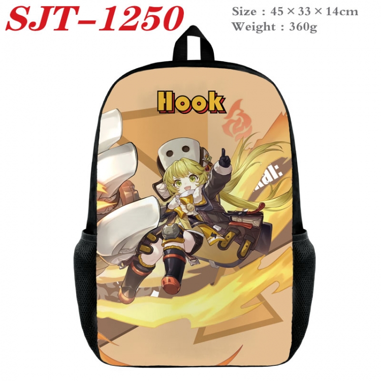 Honkai: Star Rail Anime nylon canvas backpack student backpack 45x33x14cm SJT-1250