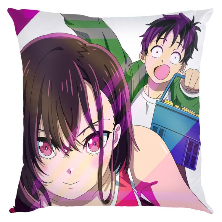 Zom 100 Anime square full-color pillow cushion 45X45CM NO FILLING J4-29