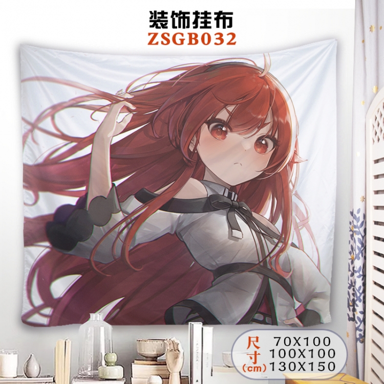 Mushoku Tensei  Anime tablecloth decoration hanging cloth 130X150 supports customization ZSGB032