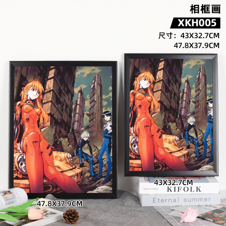 EVA Anime peripheral frame painting 43X32.7cm, supports customization of individual images XKH005