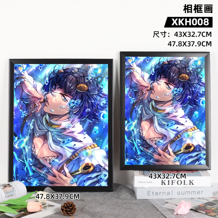 JoJos Bizarre Adventure Anime peripheral frame painting 43X32.7cm, supports customization of individual images XKH008