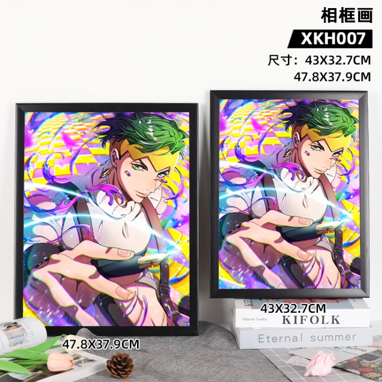 JoJos Bizarre Adventure Anime peripheral frame painting 43X32.7cm, supports customization of individual images XKH007