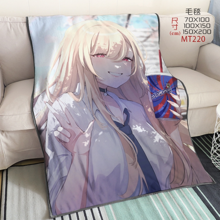 Sono Bisque Doll wa Koi o Suru Anime oversized mink flannel blanket 150X200CM customizable