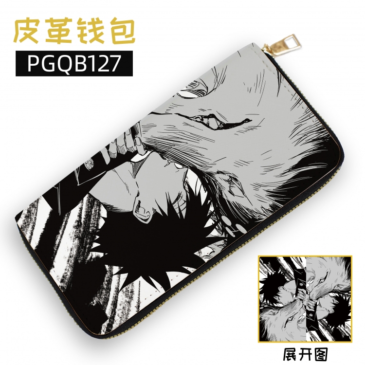 Jujutsu Kaisen Anime leather zipper wallet supports customization to images PGQB127