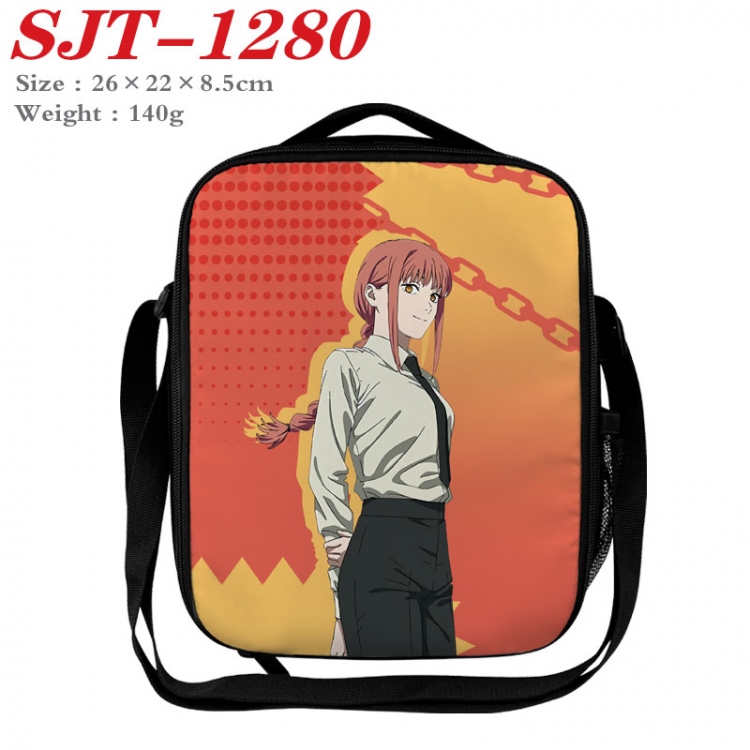 Chainsaw man Anime Lunch Bag Crossbody Bag 26x22x8.5cm SJT-1280