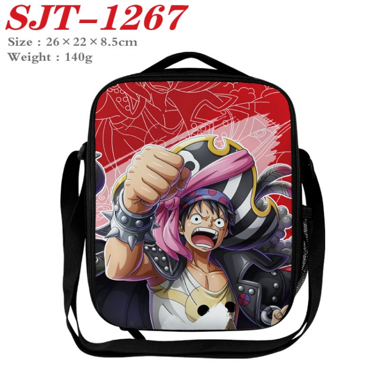 One Piece Anime Lunch Bag Crossbody Bag 26x22x8.5cm SJT-1267